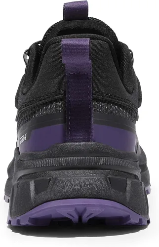 Vista 6 de NORTIV 8 Zapatos de senderismo ligeros para mujer con cordones rápidos para exteriores
