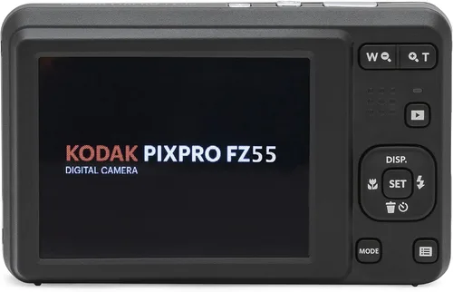 Vista 6 de Kodak PIXPRO FZ55, Cámara digital de 16 MP con gran angular de 28 mm (rojo) + paquete de accesorios