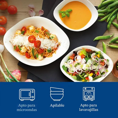 Vista 3 de Villeroy & Boch Tazones de pasta, ensalada y sopa Vapiano