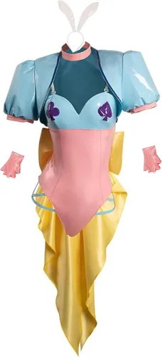 Vista 4 de Nsoking Disfraz de anime Hisoka para cosplay, traje de bikini, uniforme para mujer, traje de Halloween