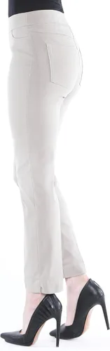 Vista 4 de Vincenté - Pantalones elásticos para mujer para mujer - Pantalones de tobillo con banda elástica en la cintura y control de la barriga