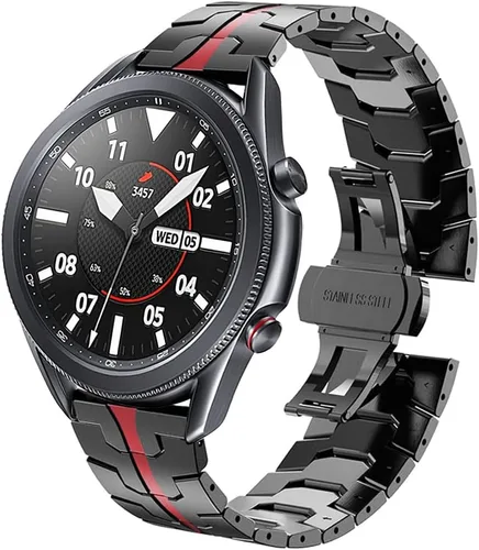 Vista 13 de DEALELE Correas compatibles con Samsung Galaxy Watch 7 / FE / 6/6 Classic / 5/5 Pro / 4/4 Classic/Galaxy 3 de 1.614 pulgadas, 0.787 pulgadas correa