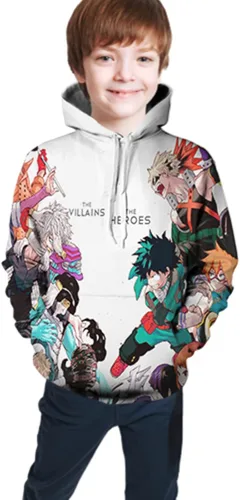 Vista 3 de Tynclng 3D Printing Hoodie Boys And Girls Hoodies Novelty Hoody Party And Birthday Gifts Christmas Sweatershirt