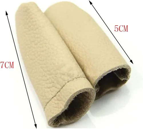 Vista 5 de GBSTORE 3 pares de protectores de dedo de fieltro de aguja, protectores de dedos para costura a mano