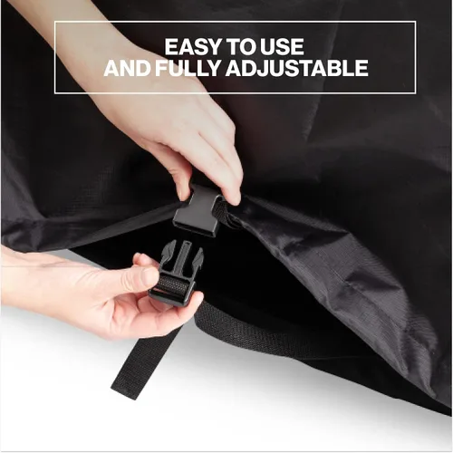 Vista 3 de Funda para bicicleta, impermeable para almacenamiento de bicicletas al aire libre para 1, 2 o 3 bicicletas. Material resistente Ripstop. 2 tipos