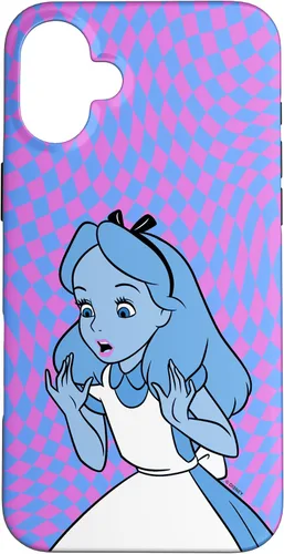 Vista 22 de Funda de neón para iPhone 16 Disney Alicia en el país de las maravillas Alicia
