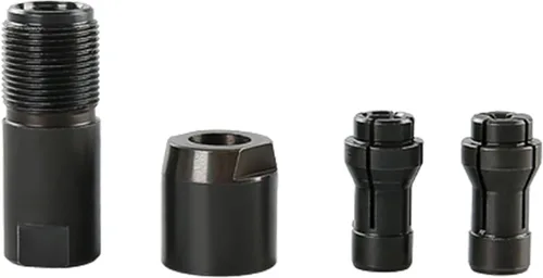 Vista 7 de Amoladora angular Accesorio a molinillo recto Chuck Kit de accesorios multifunción convertidor M10 para tareas de lijado corte pulido, 0.236