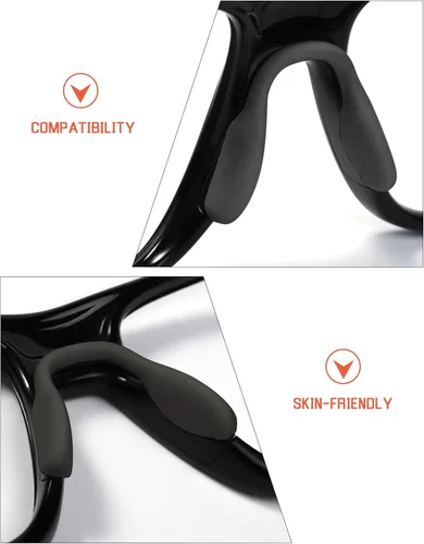 Vista 3 de Bwake Almohadillas de repuesto para gafas de sol Oakley Split Time OO4129Split Shot OO9416