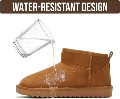 Vista 6 de Project Cloud 100% Cuero Genuino Botas Botas de Tobillo para Mujer Zapatos Castaño