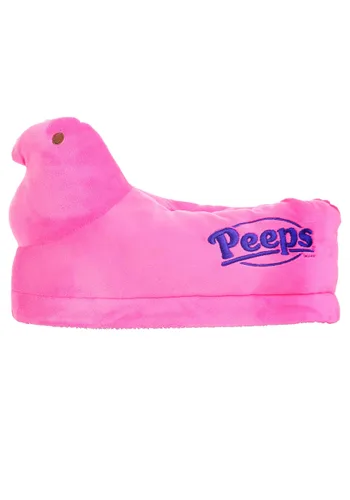 Vista 3 de Pantuflas Adulto Easter Pink Peeps Multicolor