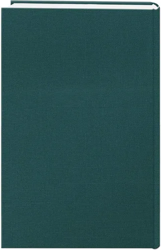Vista 2 de Álbum de fotos con cubierta de marco de tela, 300 bolsillos para fotos de 4 x 6, verde azulado majestuoso