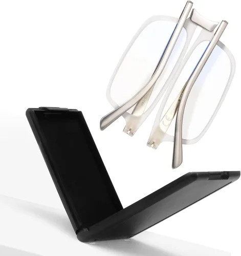 Vista 8 de SKYOAK Gafas de Sol de Lectura Plegables Irrompibles Evolucionadas para Mujeres y Hombres con Bloqueo de Luz Azul Anti UV Anti Fatiga Ocular