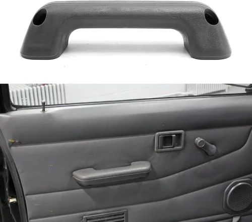 Vista 5 de Tirador de puerta con reposabrazos gris 80940-15G00, repuesto para Nissan Navara Hardbody D21 D22 1986-1997 Reemplazo para Frontier Datsun 720