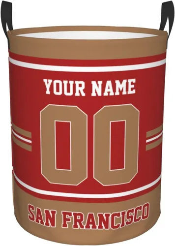 Vista 34 de Cesta de lavandería personalizada de Arizona, cesta de lavandería personalizada con nombre y número, cesta de almacenamiento plegable