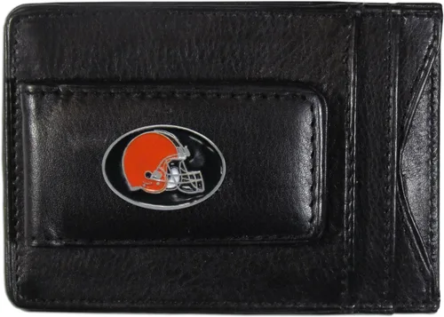 Vista 27 de Portadocumentos clip de piel para dinero NFL