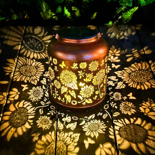 Vista 15 de ANYTALK Faroles Solares de Libélula para Exteriores Impermeables, Regalos de Cumpleaños para Mujeres Mamá Abuela, Luces Solares Colgantes