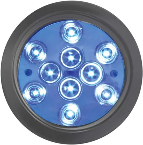 Vista 16 de Grand General 76850 - Luz LED (4 pulgadas Mega 10 Plus Am/Am con montaje en brida SS y coleta), 1 paquete