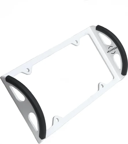 Vista 11 de Marco para placas de acero sólido 4Bumpers "Duo", el mejor protector para parachoques, Negro