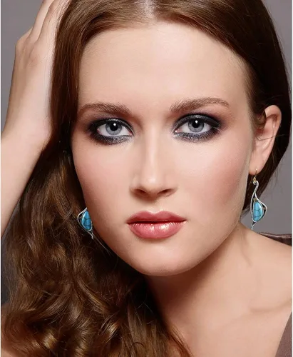 Vista 6 de 1214 pares de aretes colgantes para mujer juego de aretes bohemios de gota de agua para niñas