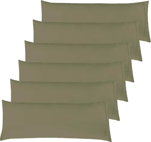 Vista 88 de Elegant Comfort Fundas de almohada sólidas de microfibra de alta calidad hotelera, tejido suave, resistente a las arrugas y a las manchas, fácil