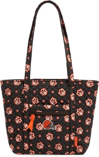 Vista 11 de Vera Bradley Bolso pequeño de algodón Premium para mujer Vera Bandana verde/amarillo con Green Bay Packers