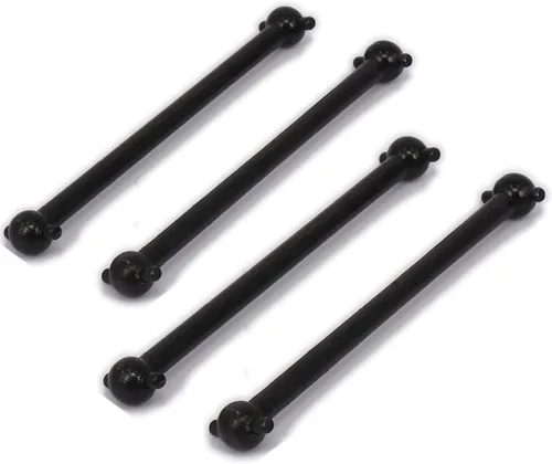 Vista 10 de Acero Metal RC Car Drive Eje Dogbone Longitud Total 2.402 in para 1/10 RC Hobby Modelo Coche HSP Wltoy Redcat 4PCS/Set