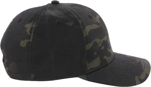 Vista 8 de Jeep Texto Logo Bajo Perfil Trucker Sombrero Negro CamoVerde Sombrero, Verde