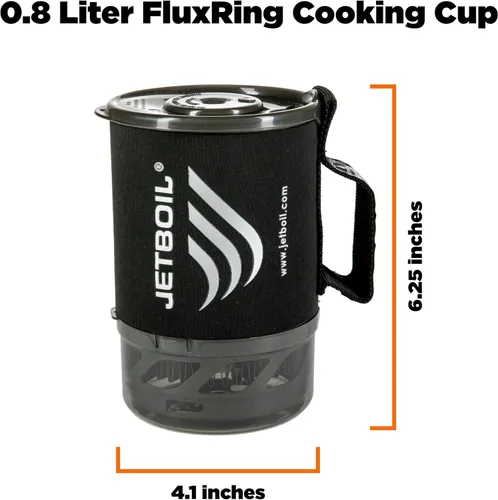 Vista 3 de Jetboil MicroMo - Sistema de cocina ligero de precisión para acampar y mochilero con control de calor ajustable