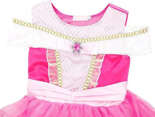 Vista 5 de Disfraz de princesa para niñas de 3 a 12 años