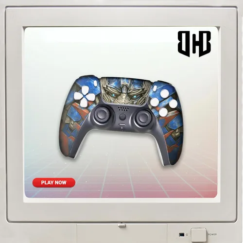 Vista 339 de Battman Custom PS-5 Controller Wireless compatible with Play-Station 5 Console by BCB Controllers Proudly Customized in USA with Permanent