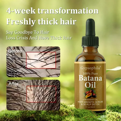 Vista 2 de 2 piezas de aceite de batana para el crecimiento del cabello y champú de aceite de batana