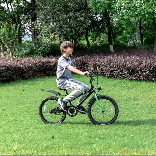 Vista 5 de Glerc Fantacy Kids Bike, 12-20 Inch Children Bicycle for 2-13 Years Old Boys Girls, Kids Bicycle with Water Bottle Holder & Headlight & Training