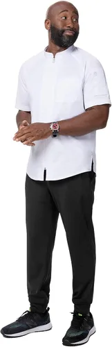 Vista 5 de Chef Works Abrigo Arcadia Chef para hombre