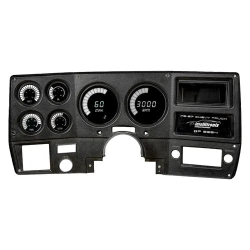 Vista 10 de Intellitronix Panel de indicador digital de barras LED para camiones Chevy 1973-1987 – Actualización de panel de tablero de ajuste directo