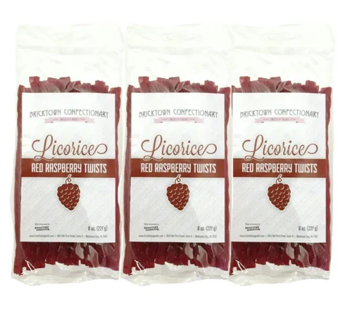 Vista 7 de Regaliz estilo antiguo, 12 sabores, sin grasa, gourmet, sin colesterol