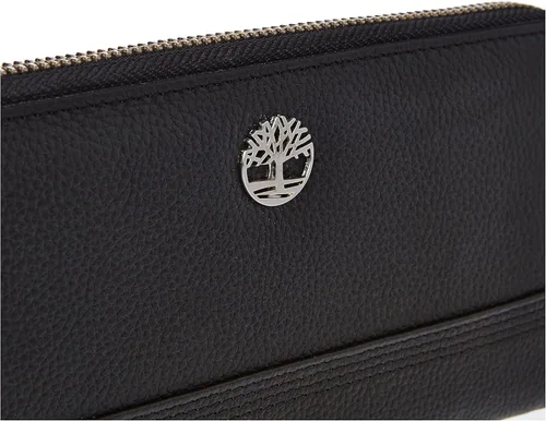 Vista 3 de Timberland Cartera de cuero RFID con cremallera alrededor de la cartera con correa para la muñeca