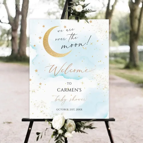 Vista 31 de Cartel de bienvenida de cactus para baby shower, suculenta baby shower