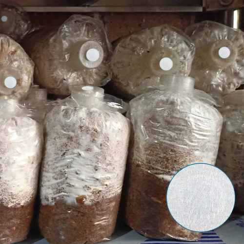 Vista 3 de 120 calcomanías de papel de filtro sintético, disco de filtro de 0.787 in, 0.3 μm, parche adhesivo fuerte aplicado debajo de la tapa del frasco