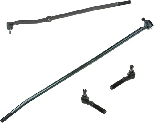Vista 182 de TRQ Kit de dirección delantera con barra de acoplamiento de fuelle de piñón y cremallera compatible con Toyota Echo 2000-2005
