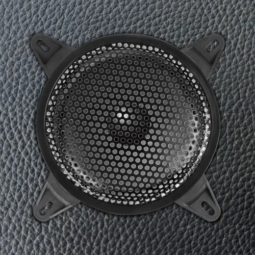 Vista 2 de X AUTOHAUX Protector de cubierta de parrilla de gofres para altavoz