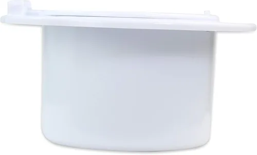 Vista 5 de RV Camper Remolque Autocaravana Cable de alimentación Hatch Puerta de acceso eléctrico Blanco (blanco 5W)