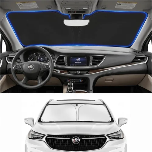 Vista 75 de Parasol para parabrisas para BMW X1 E84 2016-2024 2025, accesorios – Cubierta de parasol para parabrisas de ventana delantera, ajuste personalizado