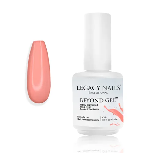 Vista 48 de LEGACY NAILS Professional Beyond Gel Soak-Off Esmalte de uñas – Cobertura completa, altamente pigmentado (BEYOND GEL – ALBA 1/2 oz)