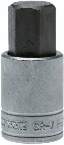 Vista 11 de Teng Tools Enchufe hexagonal de cromo vanadio métrico de 1/2 pulgada de 0.197 in Herramienta mecánica Herramienta de mano - M121505-C