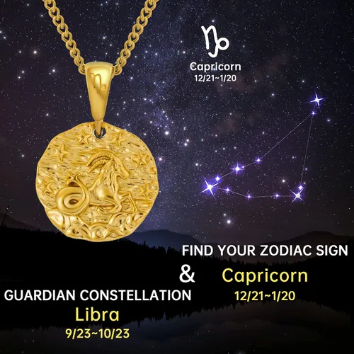 Vista 6 de Speroto Collar del zodiaco para hombres y mujeres, collar de acero inoxidable con 12 constelaciones para hombre, collar con dije del zodiaco
