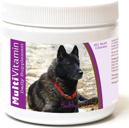 Vista 140 de Healthy Breeds Affenpinscher - Masticables blandos multivitamínicos, 60
