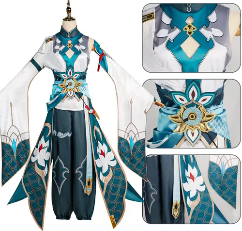 Vista 2 de Juego Honkai Star Rail Imbibitor Lunae Cosplay Traje Ropa Halloween Anime Juegos de rol Vestidos