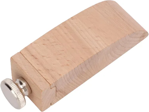 Vista 2 de TOPINCN Soporte para papel de lija de haya, bloques de lijado, herramientas de cuero hechas a mano, bloque de lijado de madera, madera sin terminar