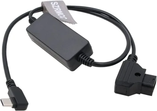 Vista 2 de SZRMCC Almohadilla de teléfono móvil, tableta, Mac-Book, dispositivo USB C tipo C a D-tap PD Cable de alimentación de carga rápida para montaje en V
