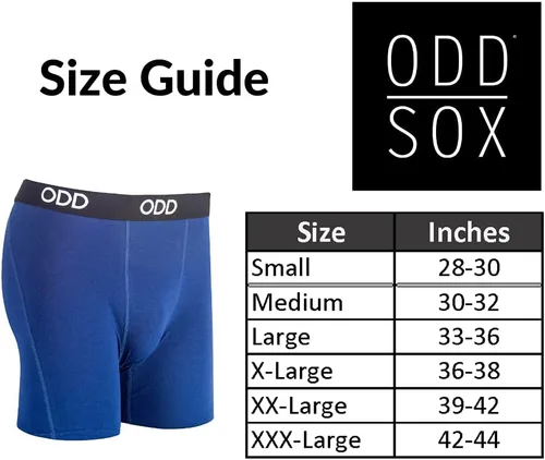 Vista 7 de Odd Sox Charlie Brown Peanuts - Calzoncillos tipo bóxer divertidos para hombre, frescos, cómodos